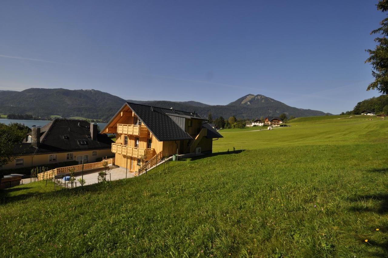 Ferienwohnungen Holzidylle Sankt Wolfgang im Salzkammergut Экстерьер фото